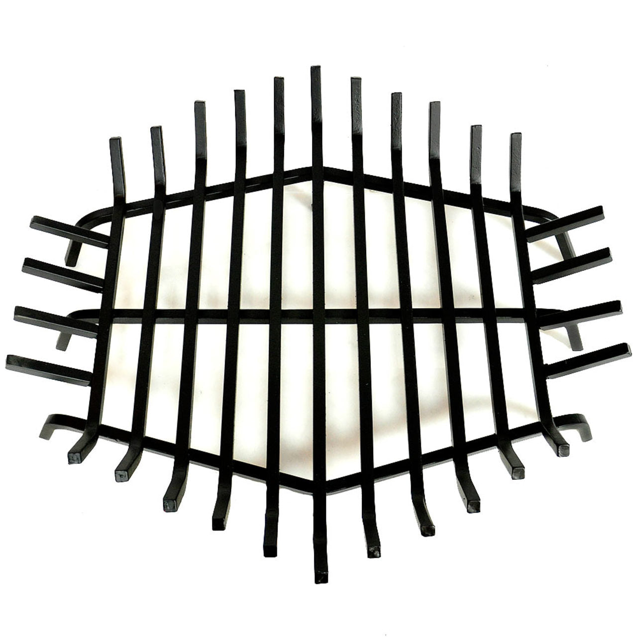 27" Hex Shape Fireplace Grate