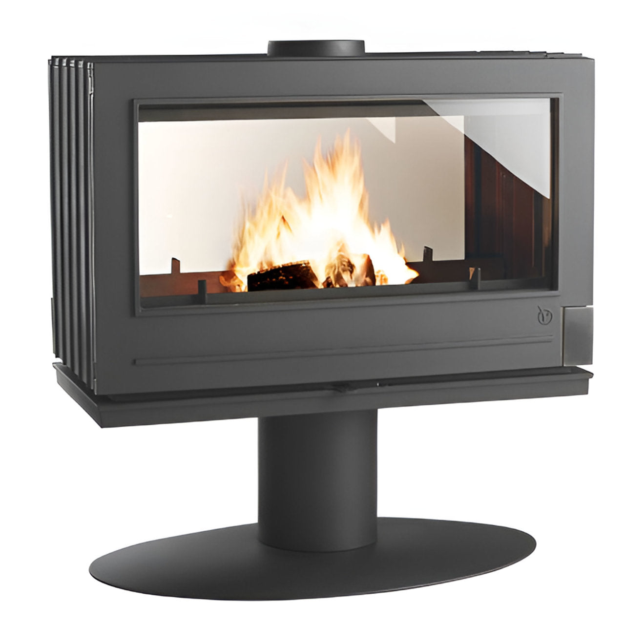 Invicta Nelson 36" Cast Iron Wood Burning Stove - 6129-44