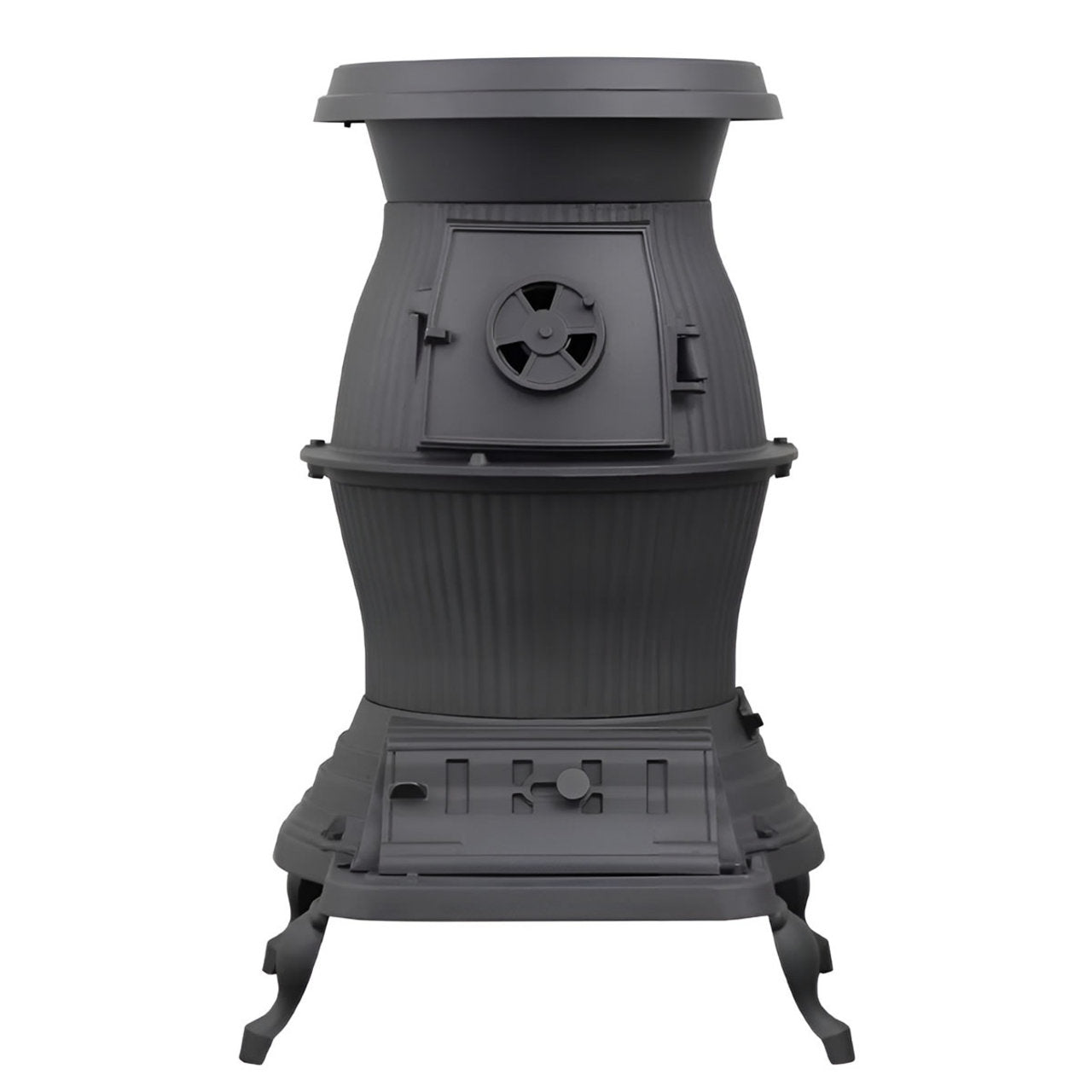U.S. Stove 1869 Caboose Potbelly Coal Burning Stove