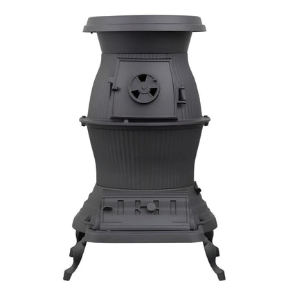 U.S. Stove 1869 Caboose Potbelly Coal Burning Stove