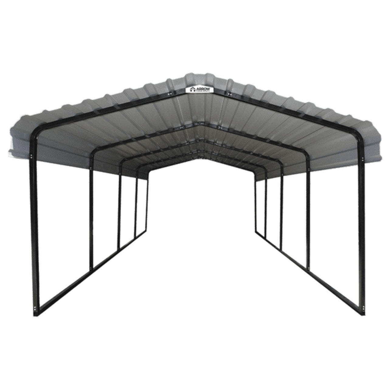 Arrow Carport 12 x 24 x 7 Ft. - Eggshell