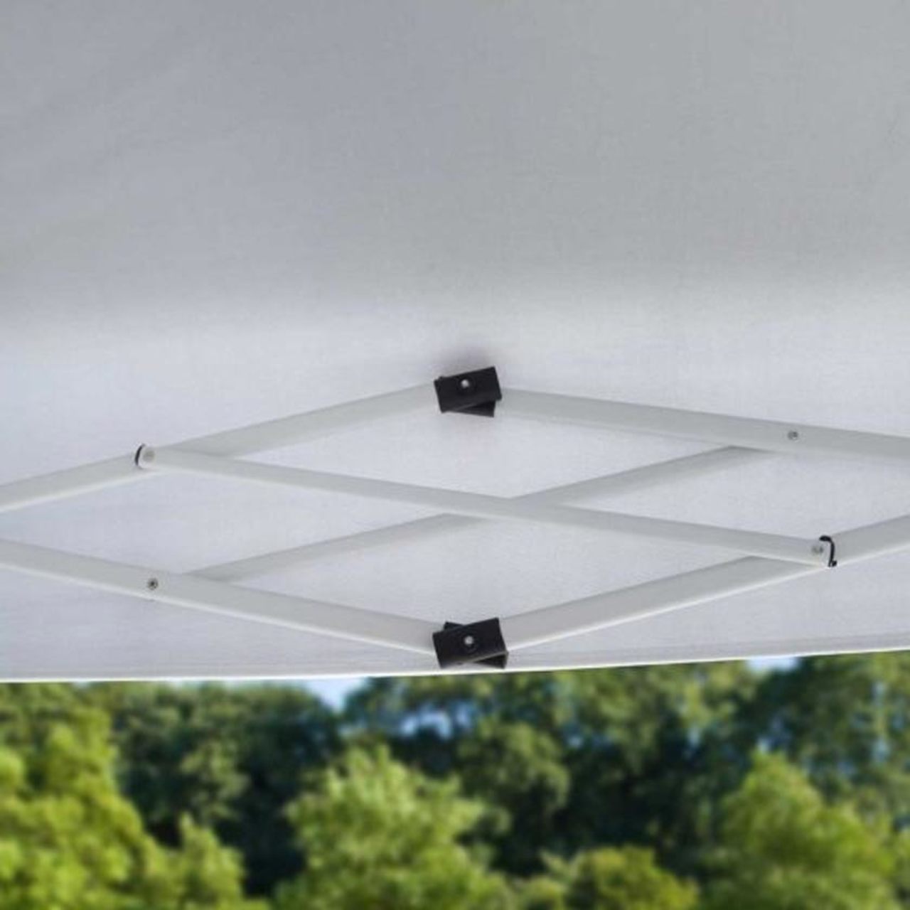 Commercial C100 10' x 10' Straight Leg Canopy - White