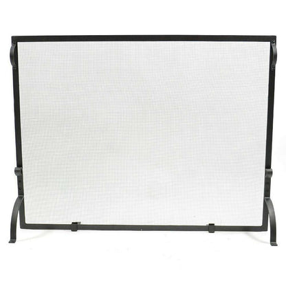 Wrought Iron Sparkguard - Black