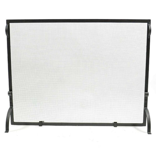 Wrought Iron Sparkguard - Black