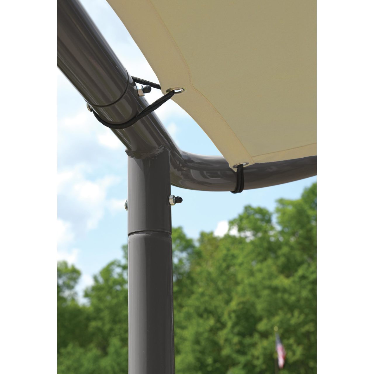 Solano 10' x 6' Gazebo Canopy - Tan