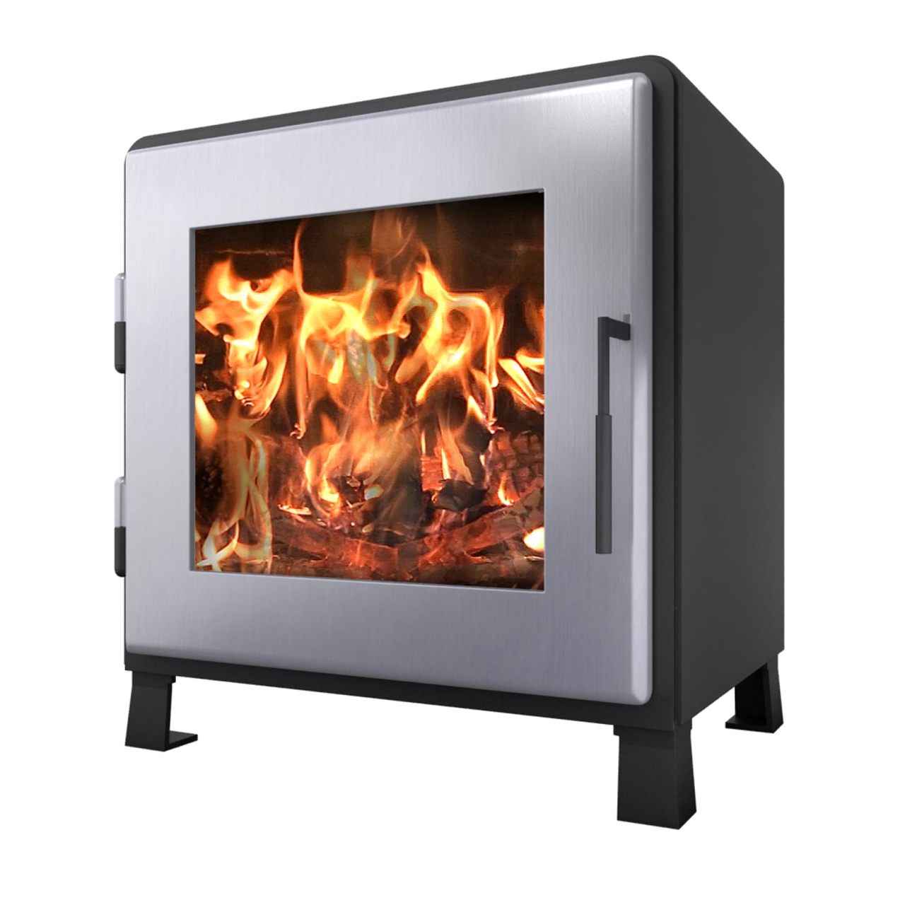 Nova 2 Wood Burning Stove - Charcoal