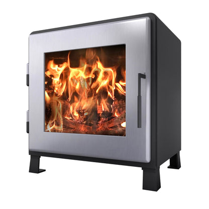 Nova 2 Wood Burning Stove - Charcoal