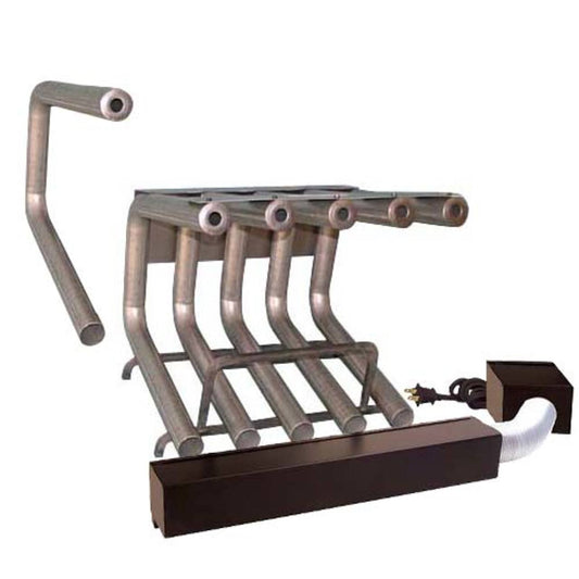 10 Tube Fireplace Heater-With Blower