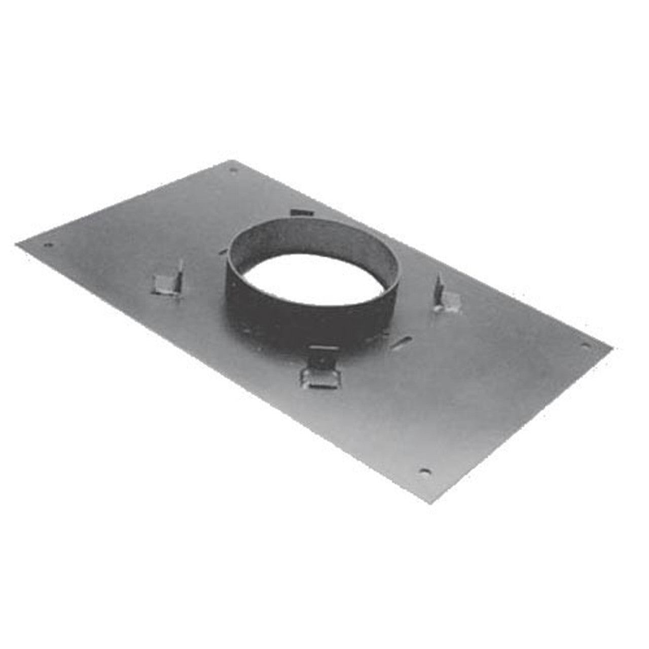 8'' DuraPlus 14'' x 17''  Transition Anchor Plate - 8DP-AP14X17