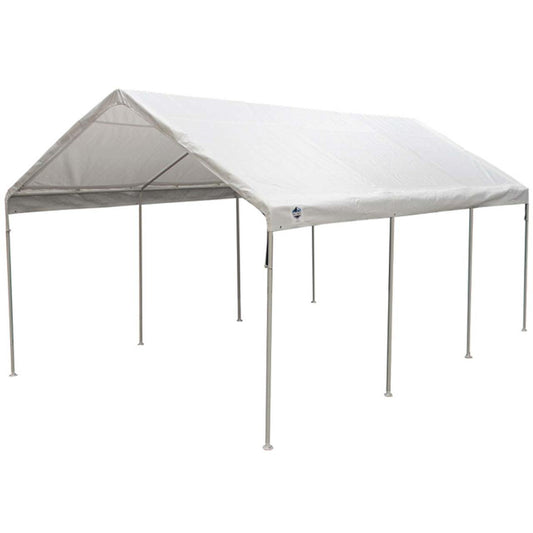 King Canopy  12' x 20' 8-Leg White Universal Canopy