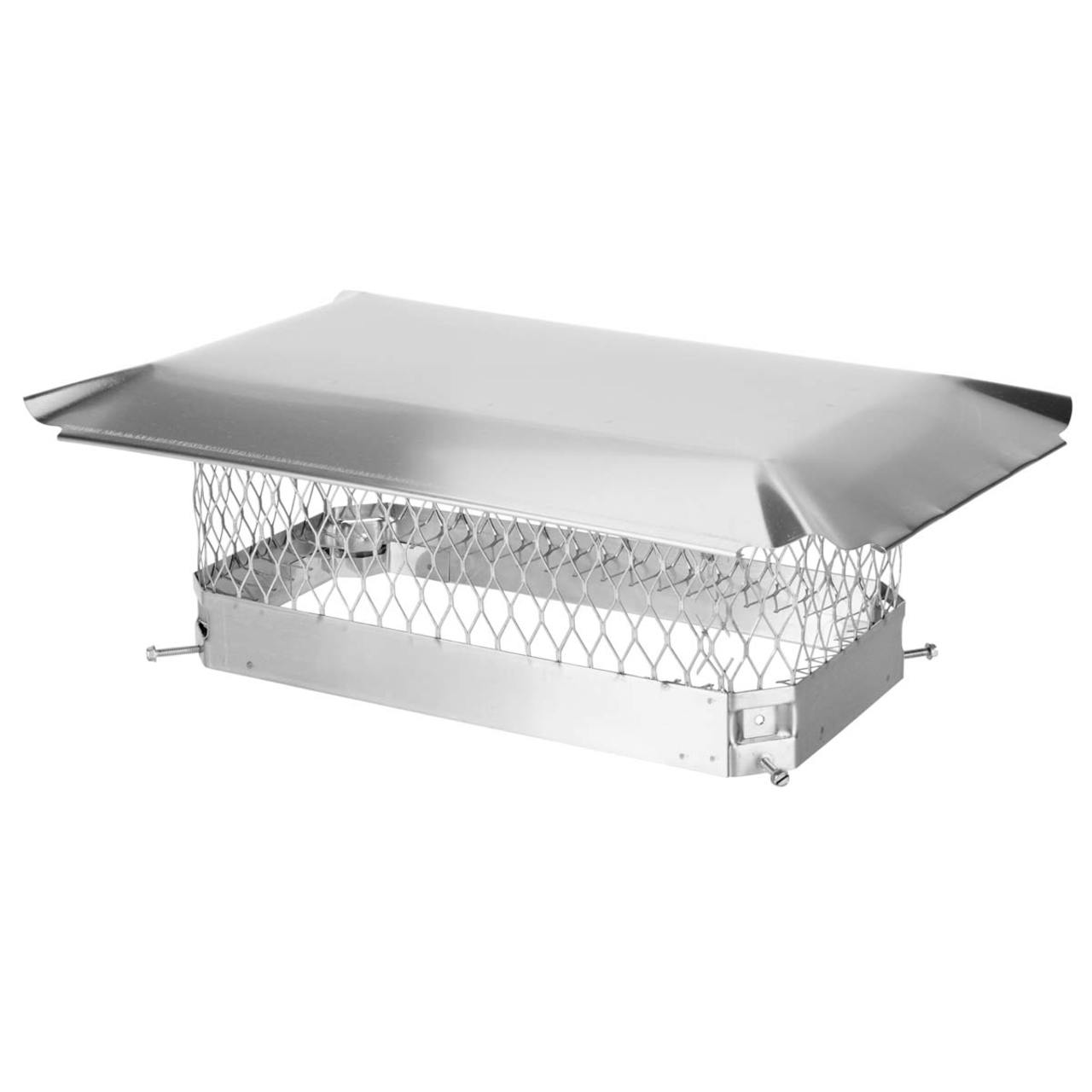 9" x 18" Hy-C Stainless Single-Flue Chimney Cap
