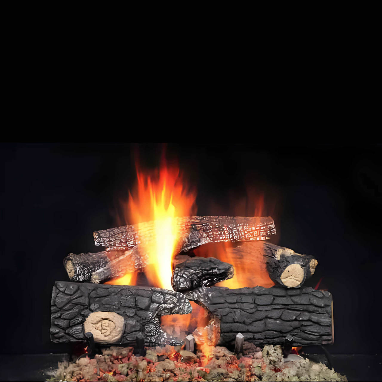 Outdoor Lifestyles 24" Matchlight Hearth Kit For Outdoor Fireplaces - OD-24NG
