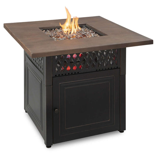 The Donovan Dual-Heat LP Gas Outdoor Firepit