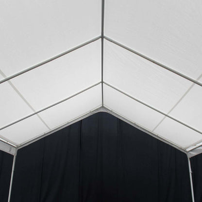 King Canopy  18 x 20 White Hercules 8 Leg Canopy