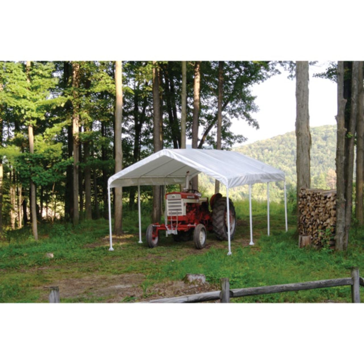 12' x 20' SuperMax White Canopy