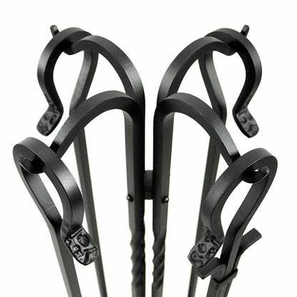 Pilgrim 5 Piece Lodge Tools - Matte Black