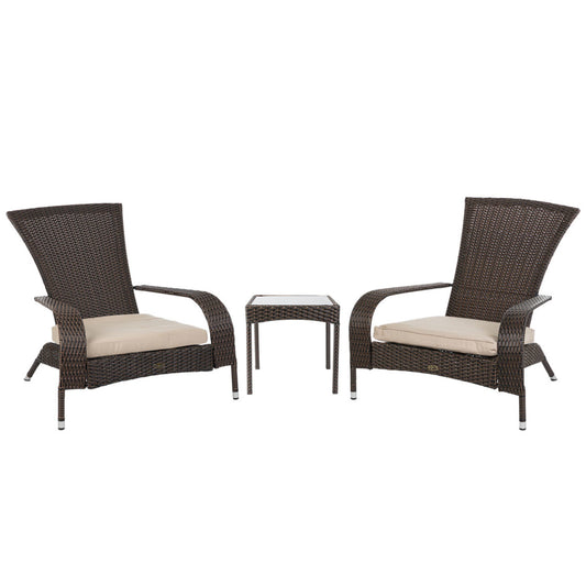 Coconino Wicker Chat Set