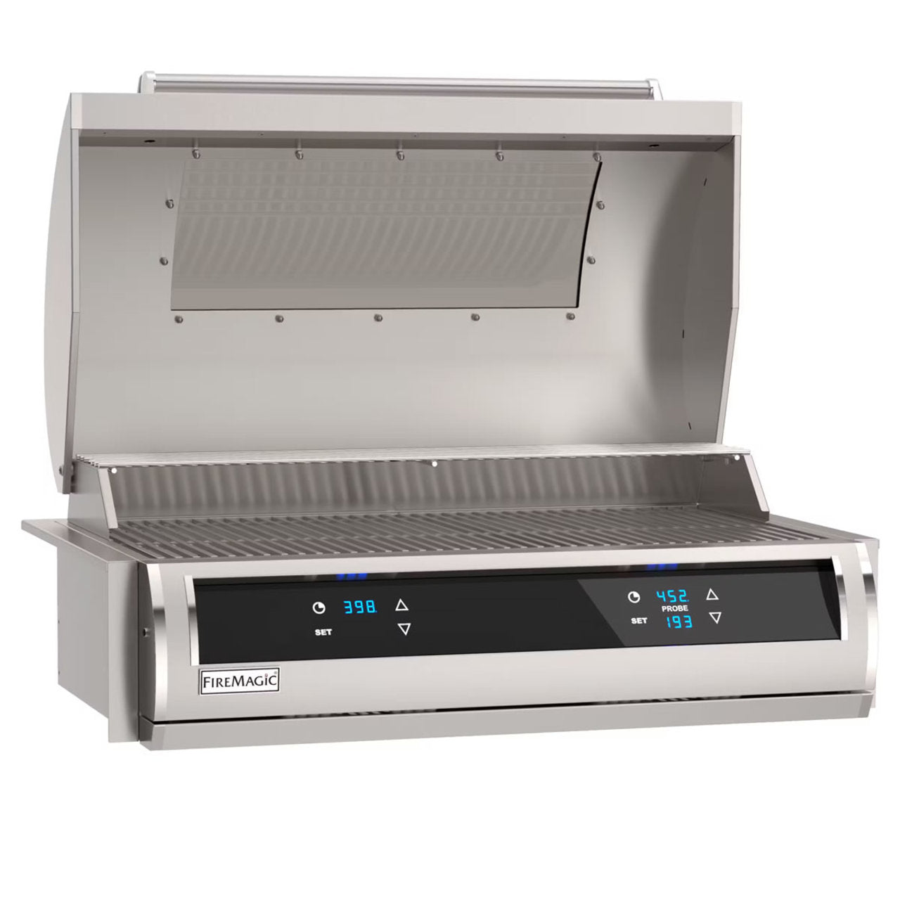 FireMagic EL500I 30" Built-In Electric Grill with 2 Controls and Magic View Window - EL500I4Z1EW