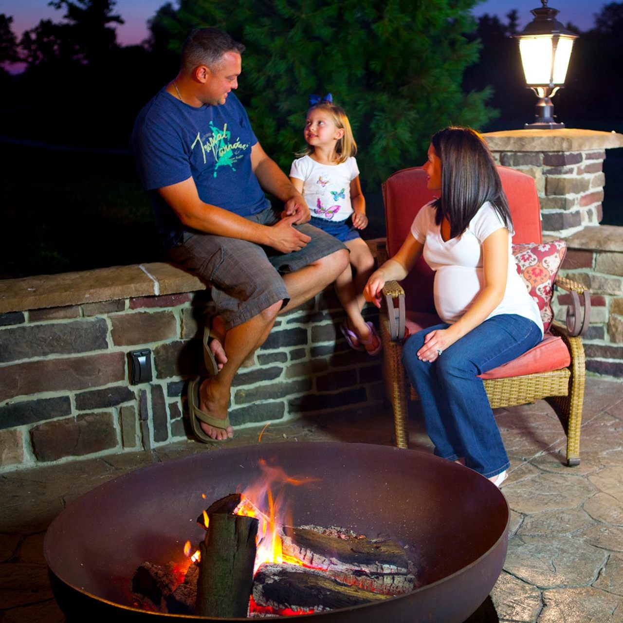 Ohio Flame 24" Patriot Fire Pit