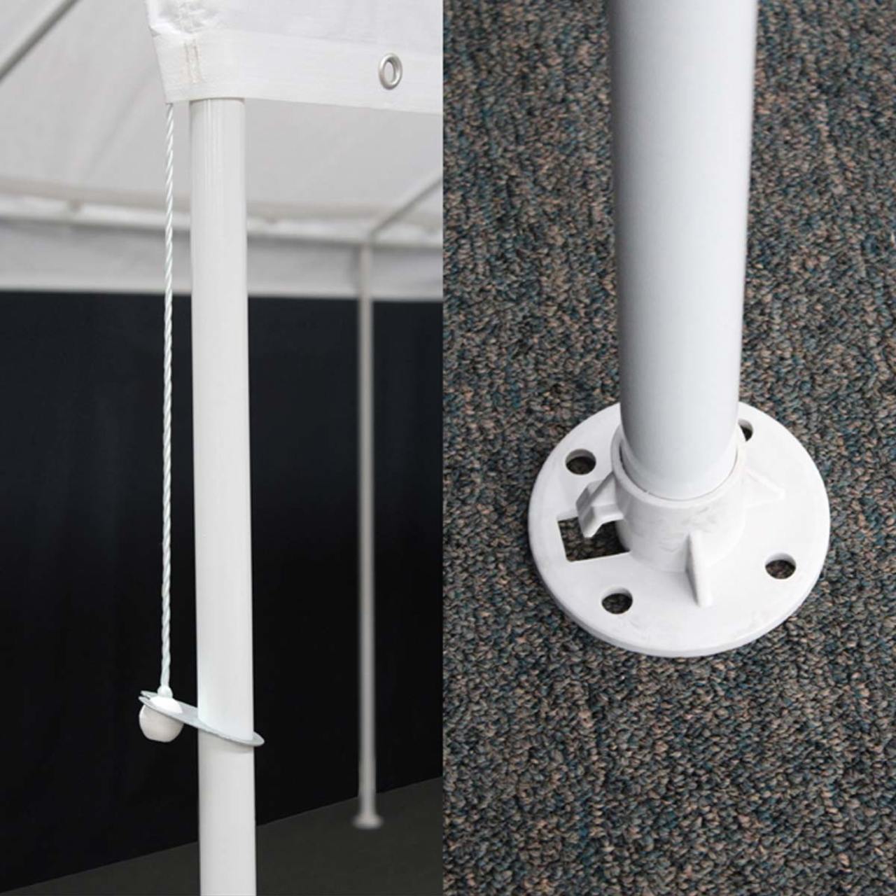 King Canopy 10' x 20' Universal Canopy - White C81020PC