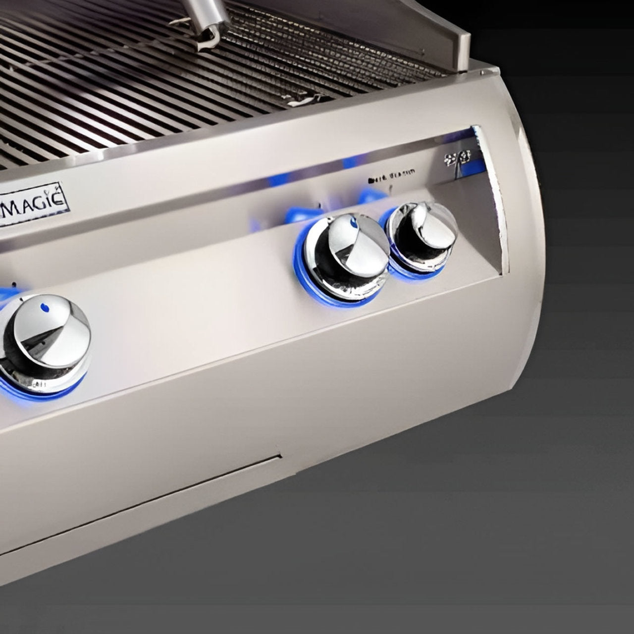 FireMagic A660s Aurora 30" Portable Grill with Flush Mounted Single Side Burner and Infrared Burner, NG - A660S7LAN62