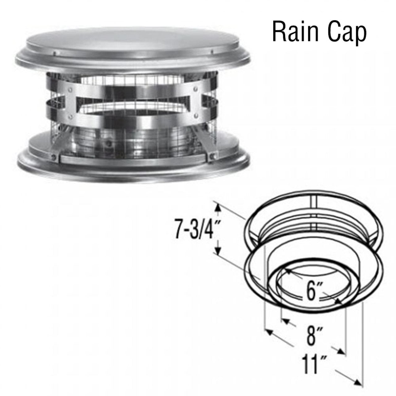 6'' DuraTech Round Ceiling Support Kit - DT610-KIT
