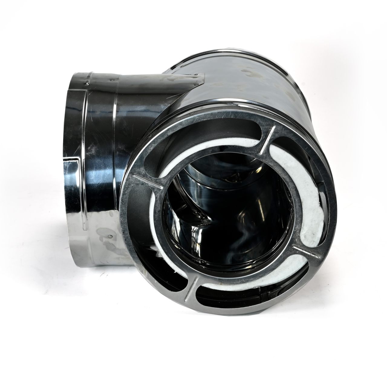 6" DuraPlus Stainless Steel Tee - 6DP-TSS