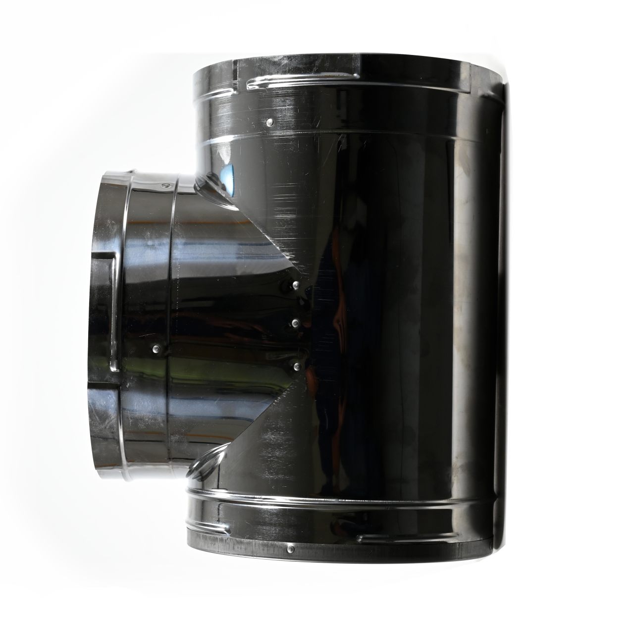 8" DuraPlus Stainless Steel Tee - 8DP-TSS