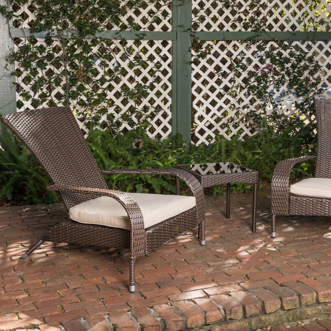 Coconino Wicker Chat Set