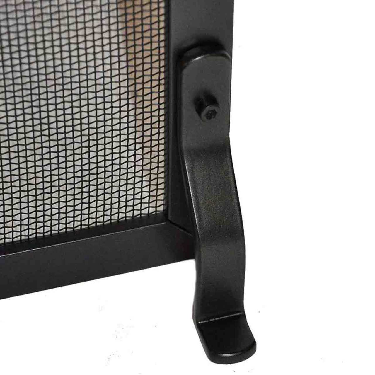 Pilgrim Craftsman Fireplace Screen - Vintage Iron 39" x 31"