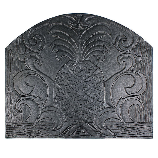 Welcome Cast Iron Fireback - 24'' W x 20'' H