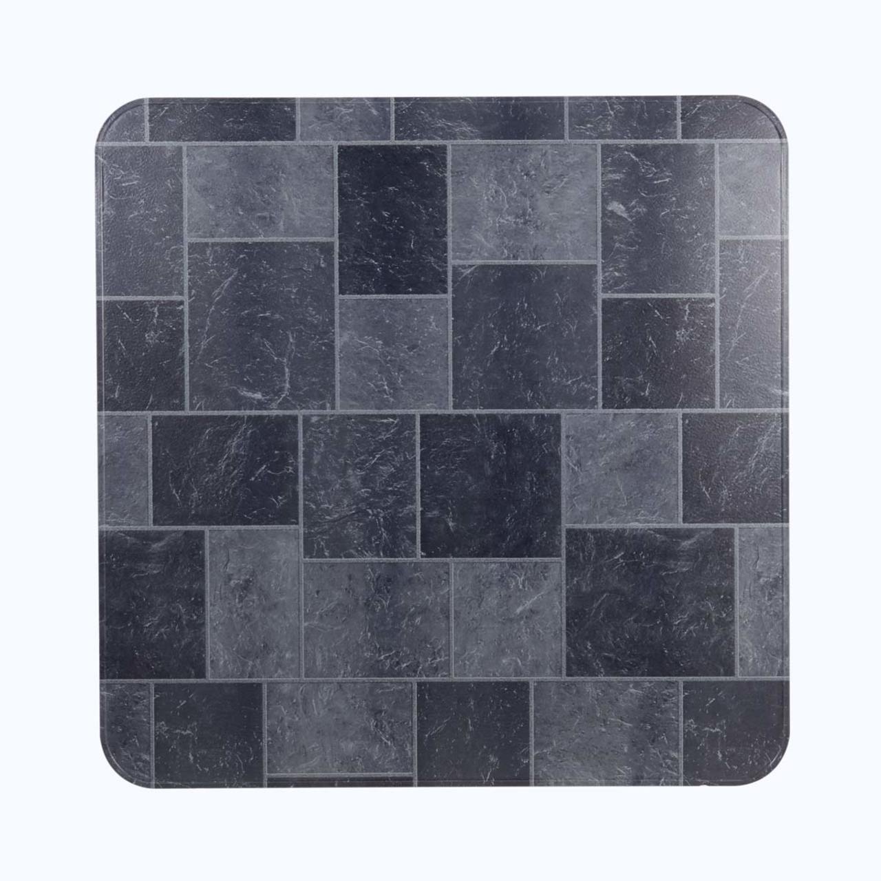 36" X 36" UL 1618 Gray Slate Stoveboard
