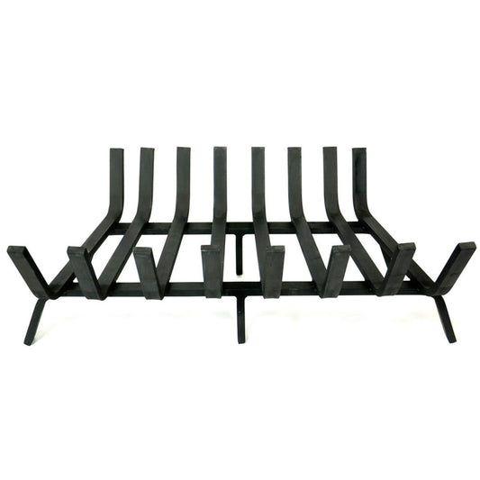 28" Deep Forest Lifetime Fireplace Grate - Extra Heavy-Duty
