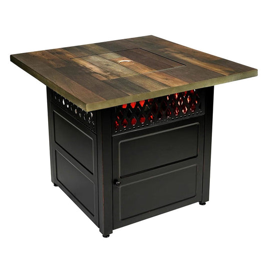 The Harris Dual-Heat LP Gas Outdoor Firepit