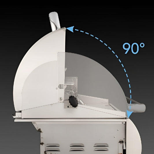 FireMagic A660s Aurora 30" Portable Grill with Flush Mounted Single Side Burner and Infrared Burner, NG - A660S7LAN62