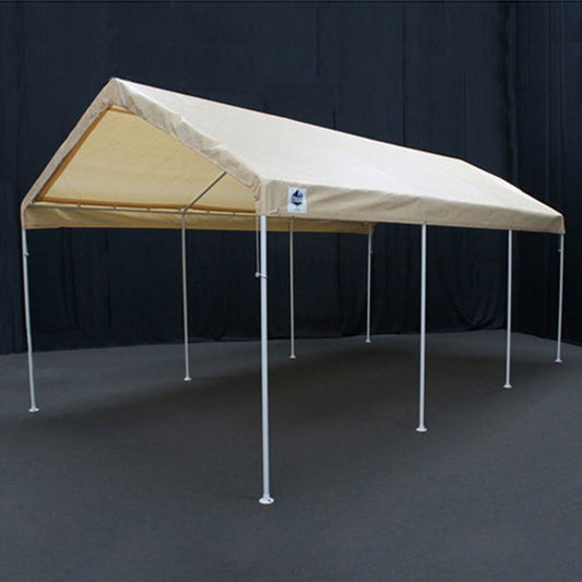 King Canopy 10' x 20' Tan Hercules Canopy