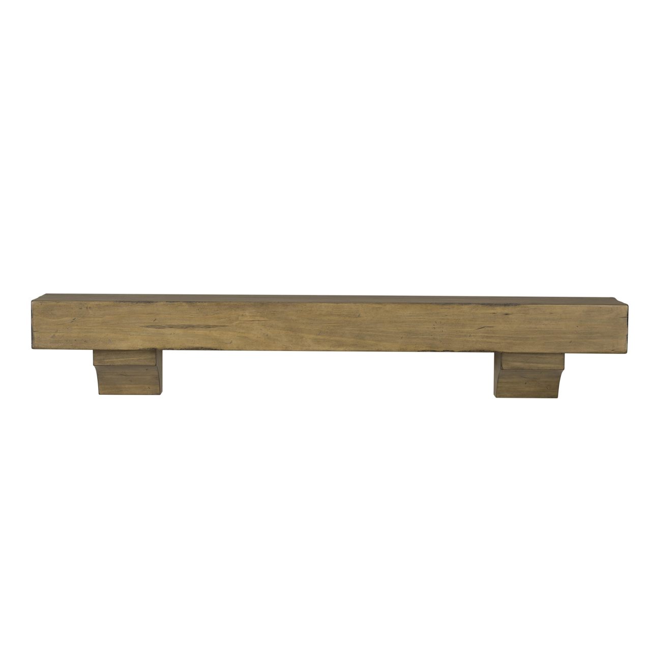 72" Shenandoah Fireplace Shelf by Pearl Mantels - Dune Distressed Finish
