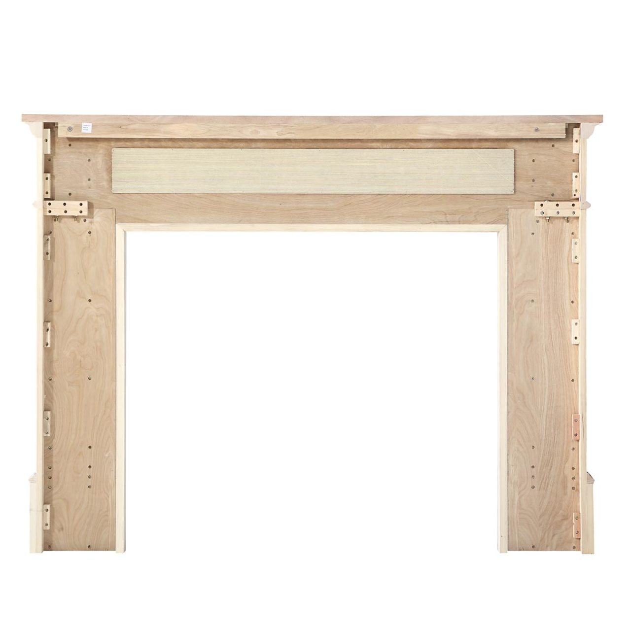 56'' Classique Unfinished Fireplace Mantel by Pearl Mantels
