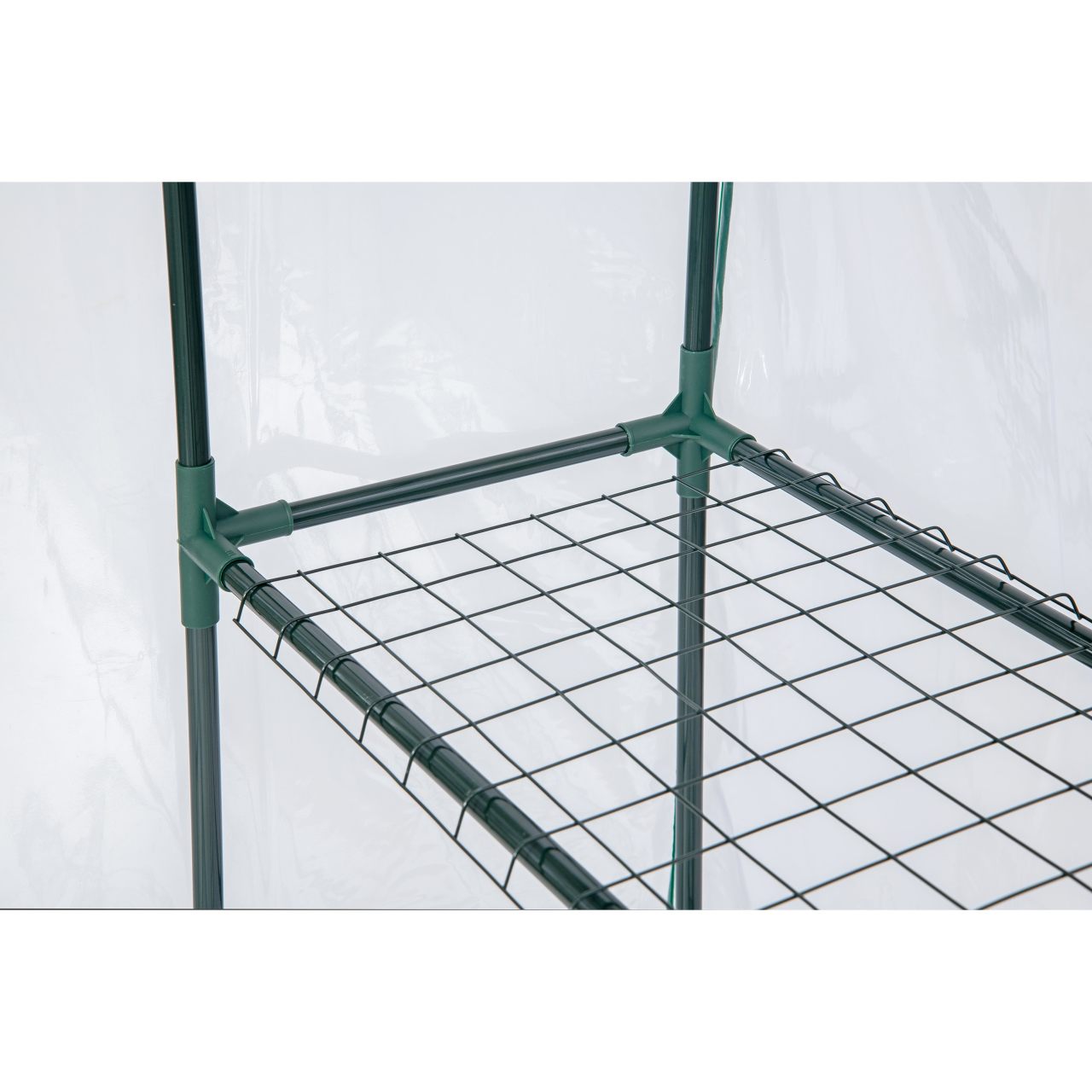 Grow IT 4' 8" x 29" x 6' 5" Small Greenhouse - Clear Cover