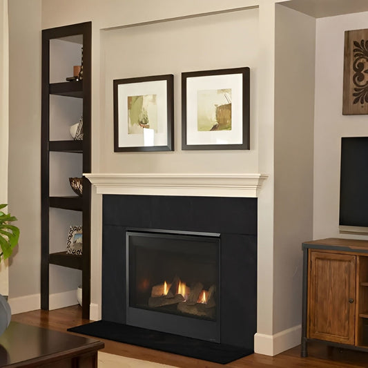 Majestic 32" Mercury Direct Vent NG Fireplace Top/Rear with Intellifire System - MERC32IN