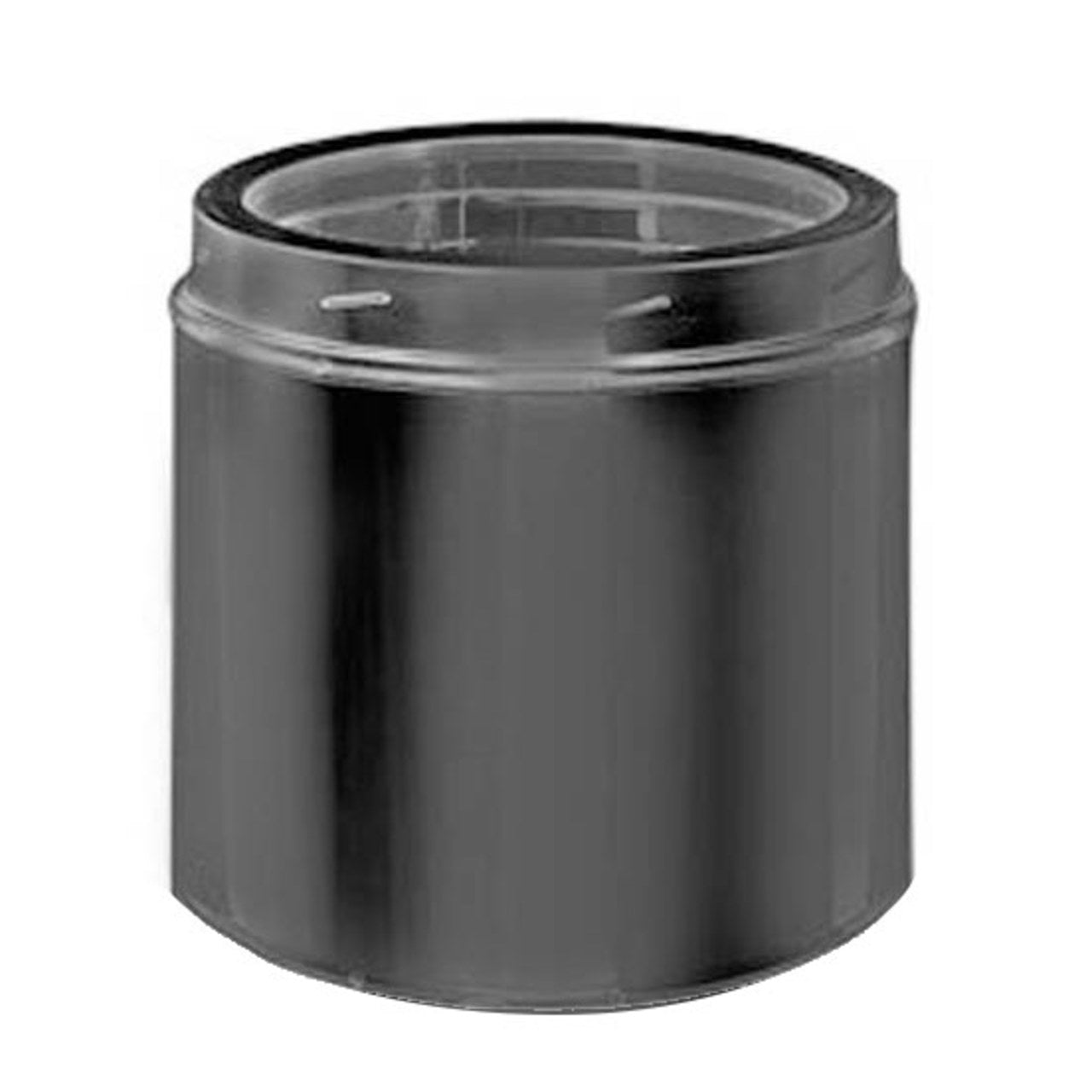 6" x 9" DuraTech Black Chimney Pipe - 6DT-09B