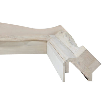 48 Deauville Unfinished Fireplace Surround by Pearl Mantels