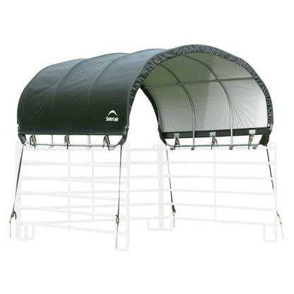 Corral 10 x 10 Livestock Shelter - Green