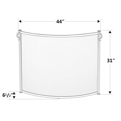 Pilgrim Bowed Craftsman Screen