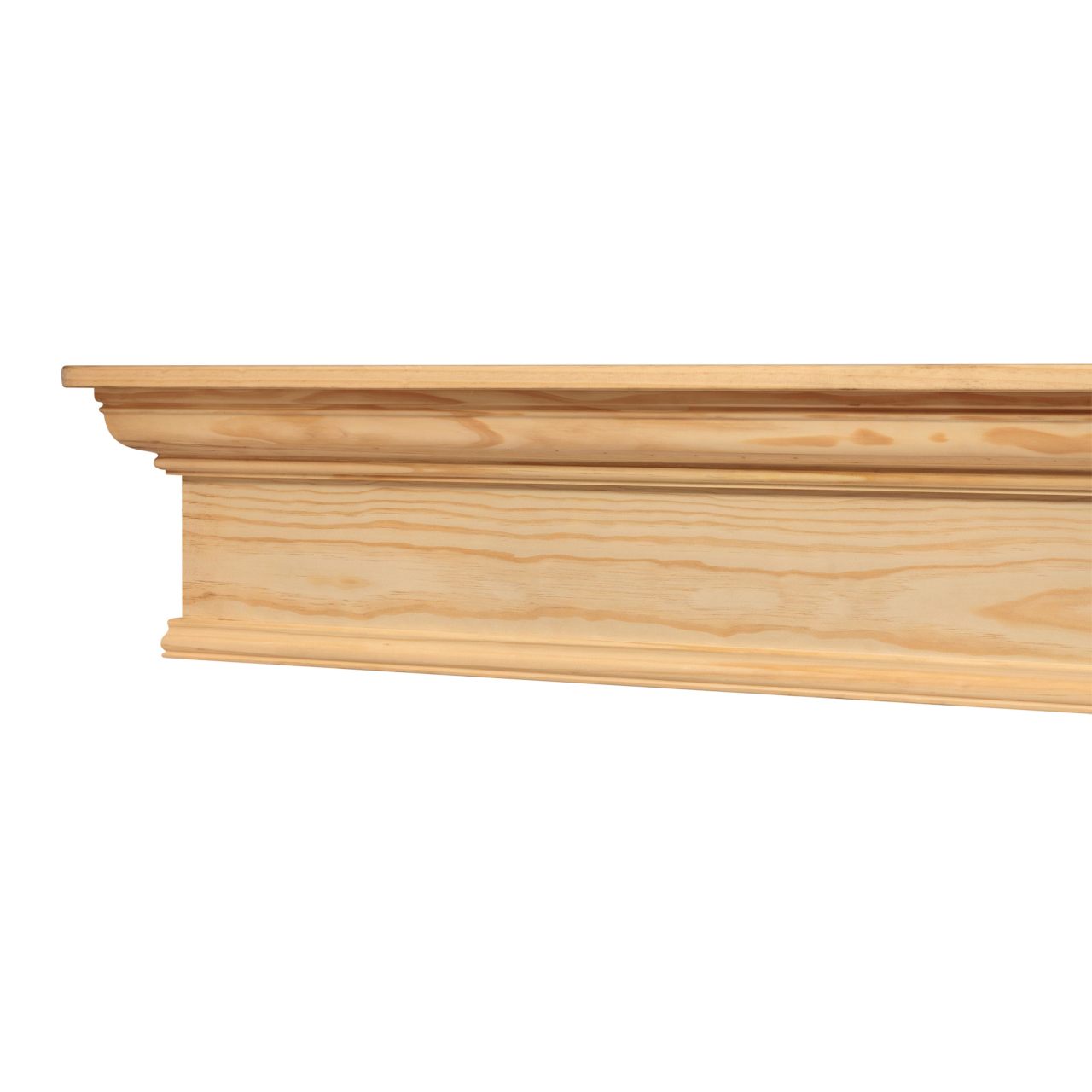 60" Savannah Fireplace Shelf by Pearl Mantels - Unfinished