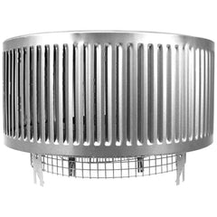 8" Superior Round Chimney Cap with Louvered Screen