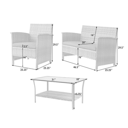 Jareth Wicker Patio Set