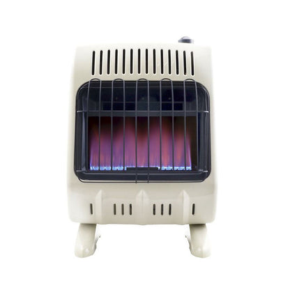 Vent Free 10,000 BTU Blue Flame Natural Gas Heater