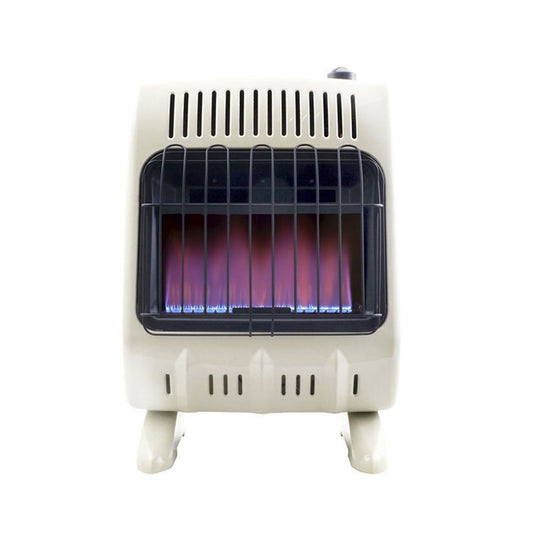 Vent Free 10,000 BTU Blue Flame Natural Gas Heater