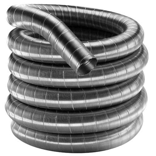 8'' DuraFlexAL 35' Aluminum Gas Chimney Liner - 8DFA-35